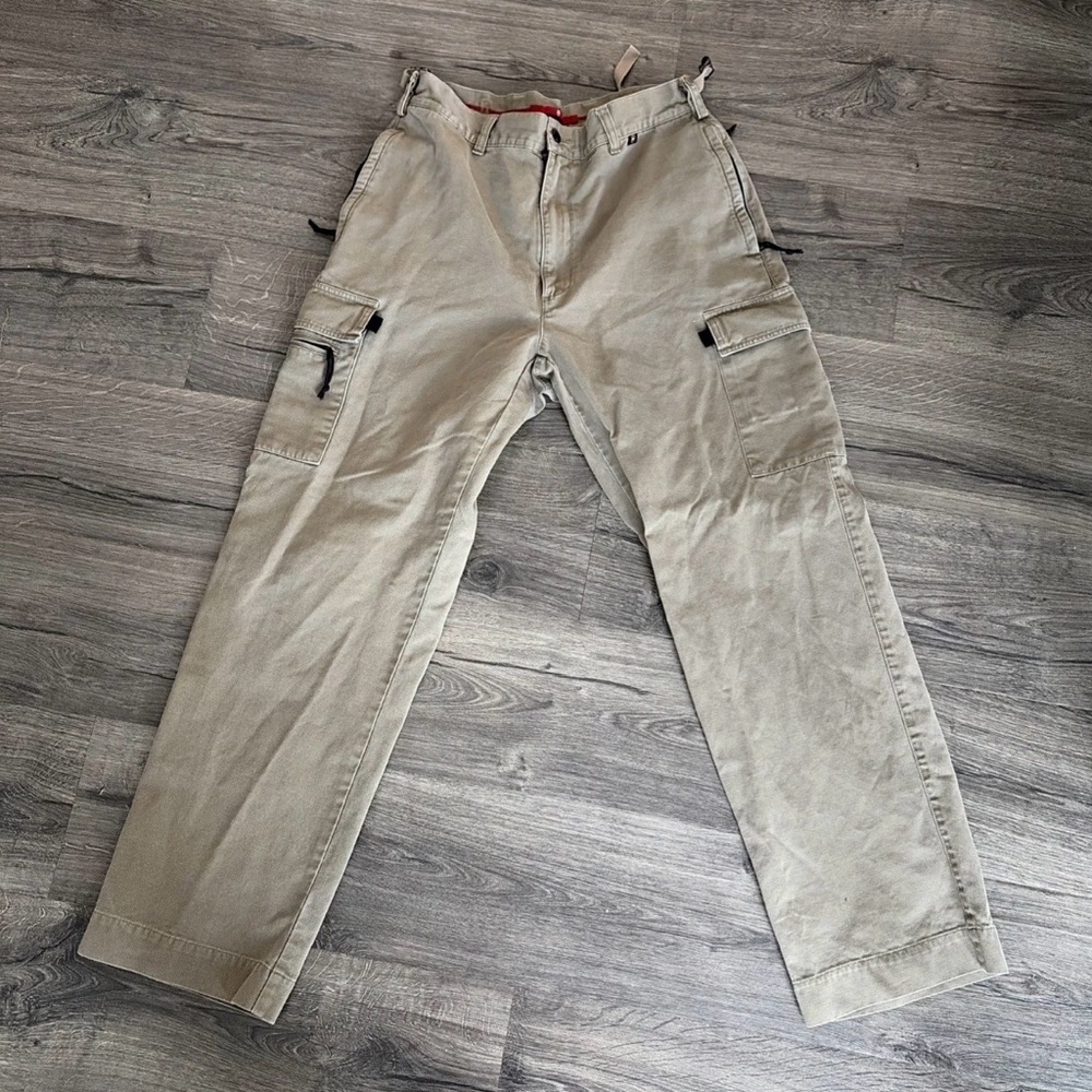 Victorinox Cargo Pants Mens 33 Olive Green Straight Leg Utility Outdoor Durable